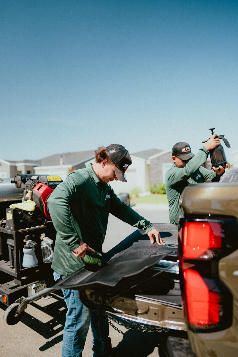 Exterior foam wash