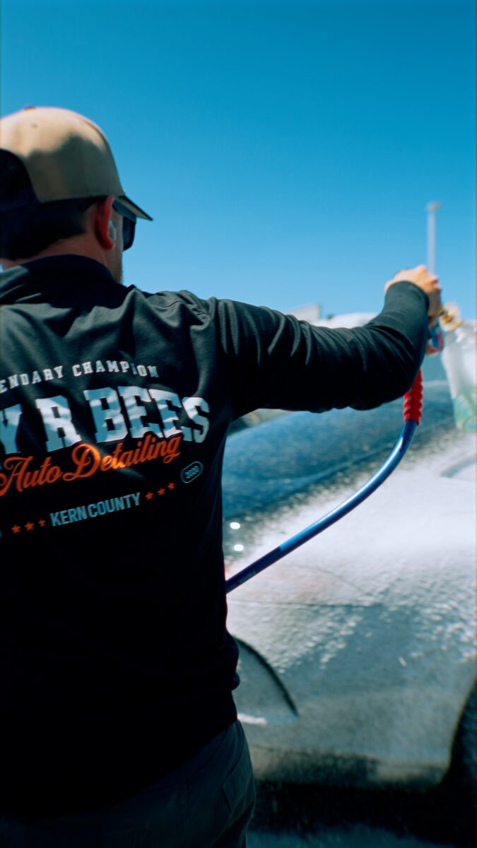 Jay R Bees detailer at work